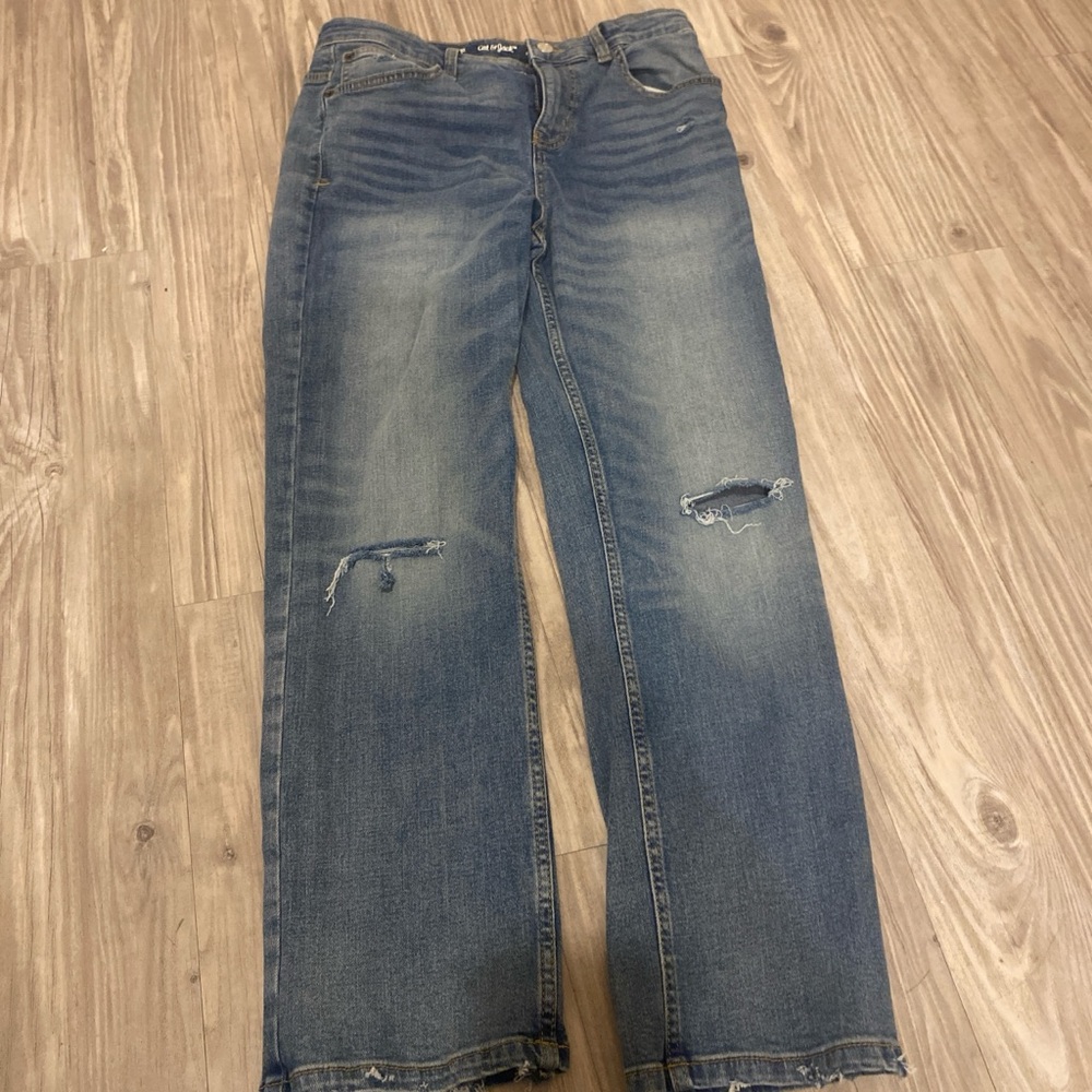Cat & Jack Boy’s Blue Ripped Jeans